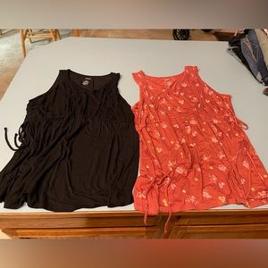 2 women Maternity tops